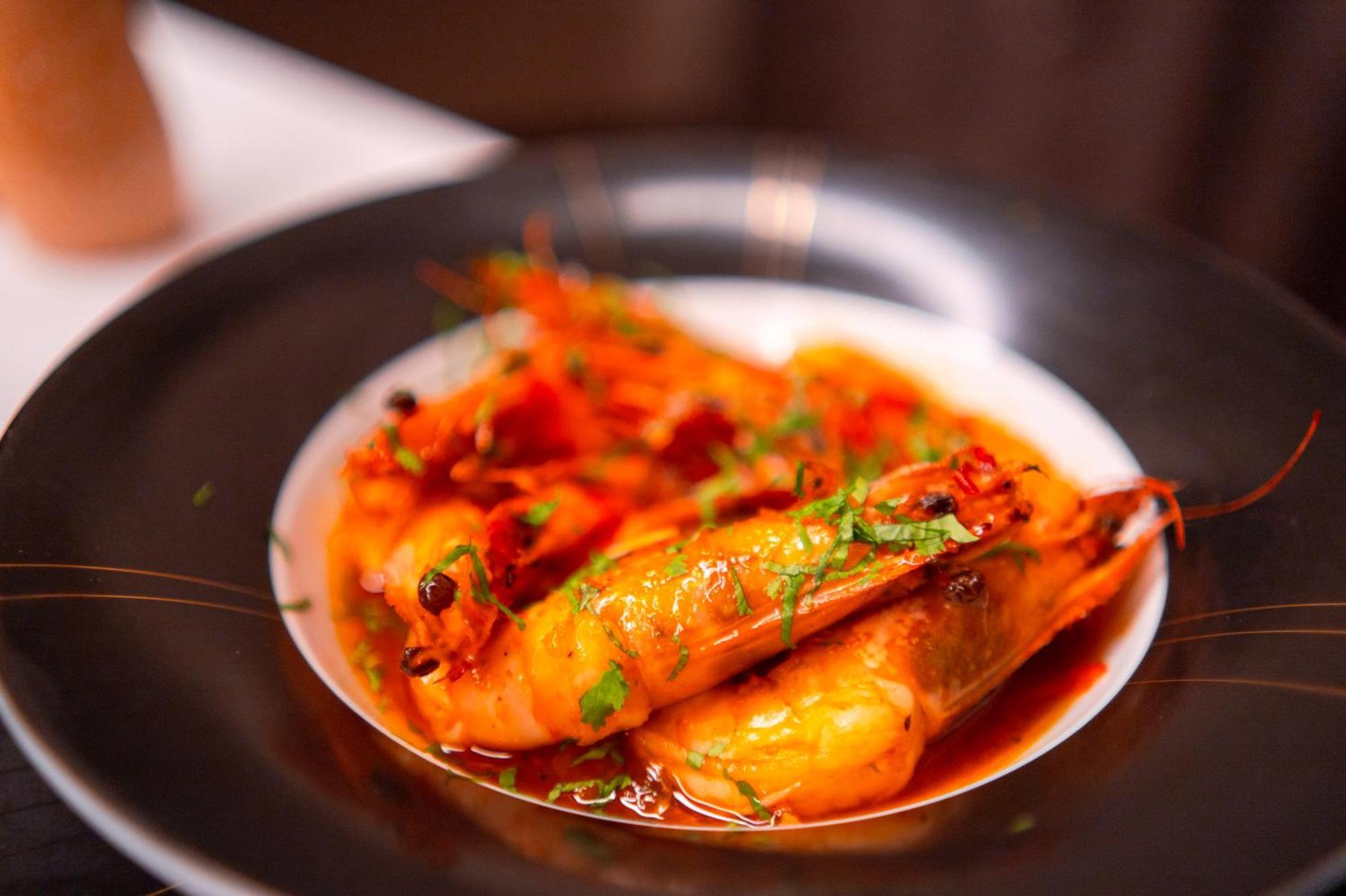 Moevenpick Hotel Du Lac Тунис Экстерьер фото Shrimp in XO sauce